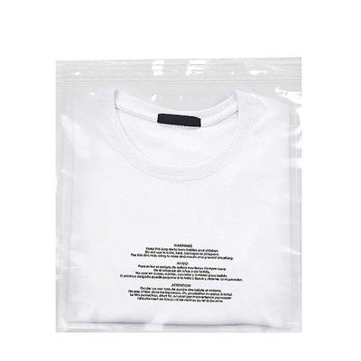 Sicherer Reißverschluss Custom Logo Druck Polybags für Erstickungswarnung und Sicherheit