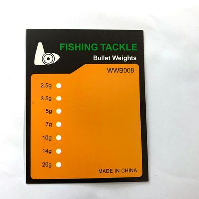 Kleine Fischereizubehör Verpackungstüte für feuchtigkeitsfeste Ganchos Equipo de pesca Shop