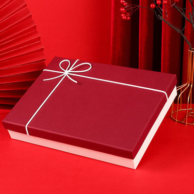 Bestellung auf Wunsch akzeptiert Luxusdeckel und Basisbox für T-Shirt Kleidung Geschenkverpackung