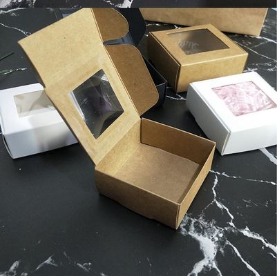 Quadratisch transparentes Handwerkspapier Zubehör Weiße Karte Geschenk Geschenk Direkt und Warmstempel