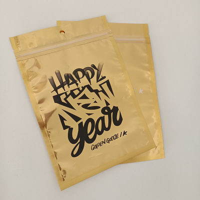 Lamierte mehrschichtige Kunststofffolie-Tasche mit Reißverschluss Mylar-Tasche 0,08 mm Dicke