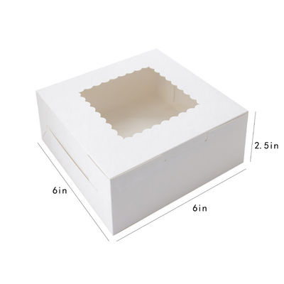 Wir präsentieren Ihnen eine Kreuzbreite Handwerkspapier-Kuchenbox für Schneeblätter Mei Niang Schneeblätter Knuspeltaschen