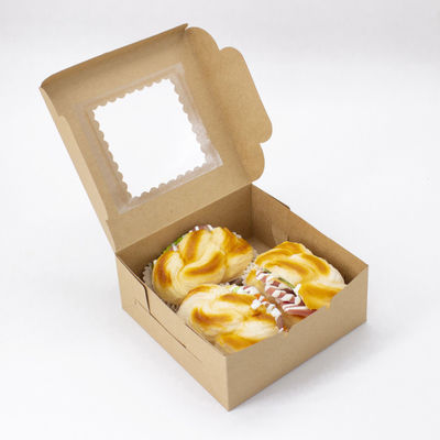 Wir präsentieren Ihnen eine Kreuzbreite Handwerkspapier-Kuchenbox für Schneeblätter Mei Niang Schneeblätter Knuspeltaschen