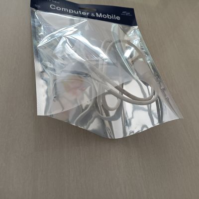 OEM-Service akzeptiert Custom Printed Logo Mylar Taschen für Verbraucherelektronik Verpackung