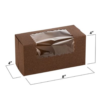 Handlänge Griff Bump Prozess Kuchenbox für westliche Snacks und Bäckerei Verpackung
