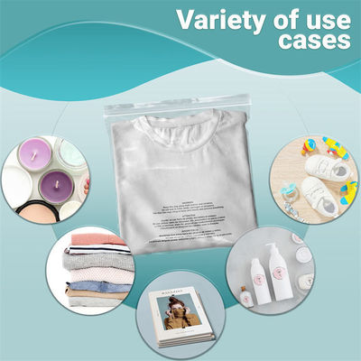 Sicherer Reißverschluss Custom Logo Druck Polybags für Erstickungswarnung und Sicherheit