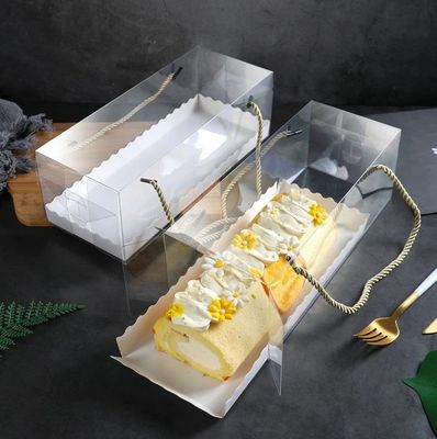 Akzeptables Kundenlogo Custom Print Gebäckskiste für Donut Sushi Kuchen Würzige Soße