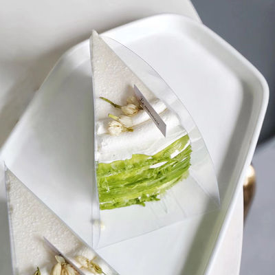 PET-Filmmaterial auf Lebensmittelniveau Transparente Brotkuchenbox für kleine Hochzeitspasteten