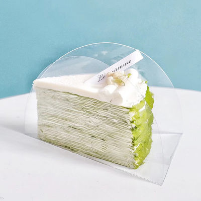 PET-Filmmaterial auf Lebensmittelniveau Transparente Brotkuchenbox für kleine Hochzeitspasteten