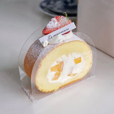 PET-Filmmaterial auf Lebensmittelniveau Transparente Brotkuchenbox für kleine Hochzeitspasteten