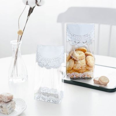 Kleine Bäckerei Brot Verpackungstüte mit Fenster Feuchtigkeitsdichtheit kundenspezifisch und Stand-up Tasche
