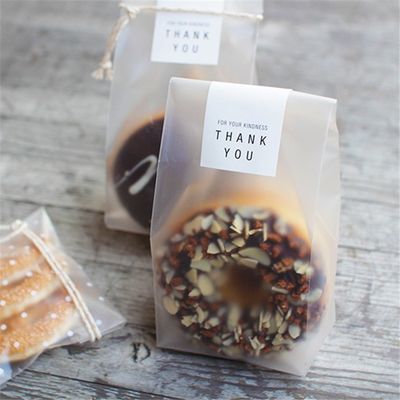 Kleine Bäckerei Brot Verpackungstüte mit Fenster Feuchtigkeitsdichtheit kundenspezifisch und Stand-up Tasche