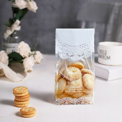 Kleine Bäckerei Brot Verpackungstüte mit Fenster Feuchtigkeitsdichtheit kundenspezifisch und Stand-up Tasche