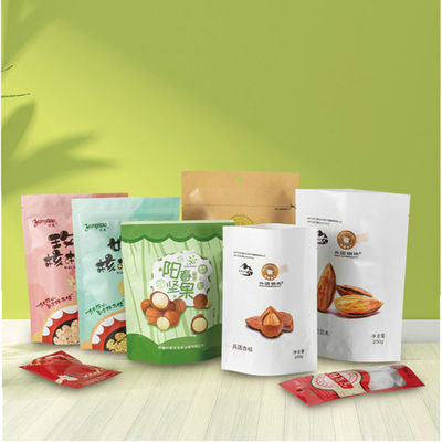 Lebensmittelverpackungsbeutel in verschiedenen Stylen, Größen und Farben