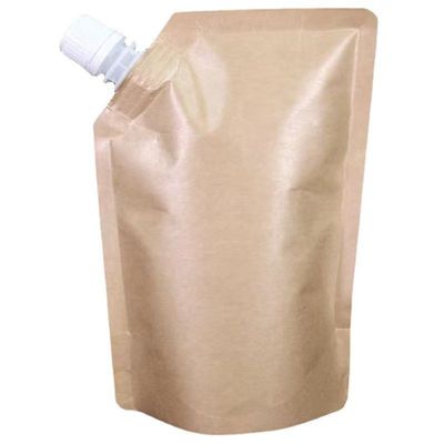 Stehen Sie Spülbeutel für Creme Kosmetik Flüssigkeit Kraftpapier Kunststoff Laminationsmaterial