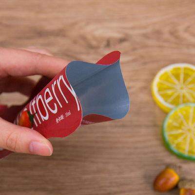 Freie Gestaltung Drei Seiten Versiegelung Saft Aluminiumfolie Verpackungstüte für Flüssigkeit Custom Order