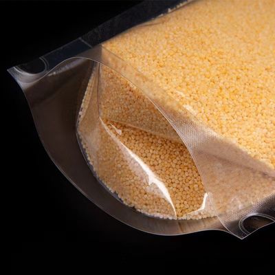 Kunststoffverpackungen für getrocknete Früchte und andere Getreidearten Selbsttragende Ziplock-Tasche