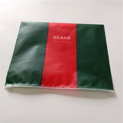 PVC-Biodegradable wasserdichte Kunststoff-Ziplock-Tasche Lagerung Organisator für Versiegelung Griff