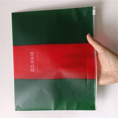 PVC-Biodegradable wasserdichte Kunststoff-Ziplock-Tasche Lagerung Organisator für Versiegelung Griff