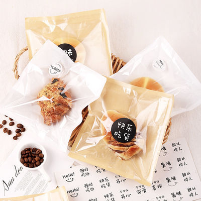 Kraftpapier Brot und Snack Versiegelung Ölfest Papier Sandwich Toast Backpack 2023