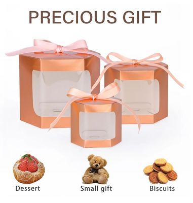 Elegante persönliche weiße Quadrat 4 6 8 10 12 14 Zoll Fenster Brot Hochzeit Geburtstag Brot Kuchen Boxen