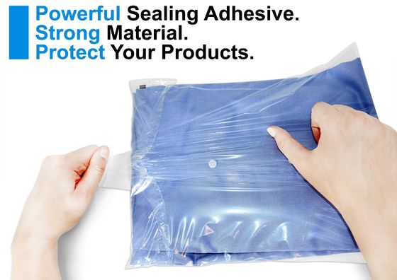 Wasserdicht Versand Ziplock Klares biologisch abbaubares Hoodie Verpackung Custom Poly T-Shirts