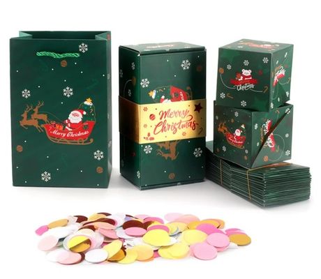 Verpackungsmaterial DIY Geburtstags-Überraschung Geschenkbox Party Favoriten Lustiges Geld Explosionsbox