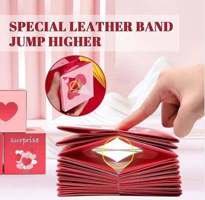 Verpackungsmaterial DIY Geburtstags-Überraschung Geschenkbox Party Favoriten Lustiges Geld Explosionsbox