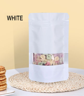 Matte Veredelung Ziplock-Packung für getrocknete Früchte Stehen Sie nach oben Tasche Kraftbeutel