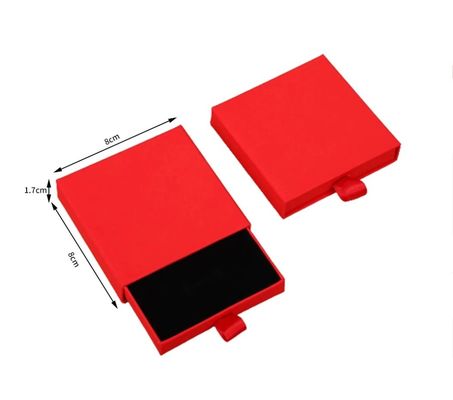 Populärer Schmuckkasten Logo Papier Geschenkverpackung Kasten für kundenspezifische Armband Verpackung