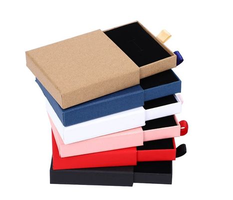 Populärer Schmuckkasten Logo Papier Geschenkverpackung Kasten für kundenspezifische Armband Verpackung