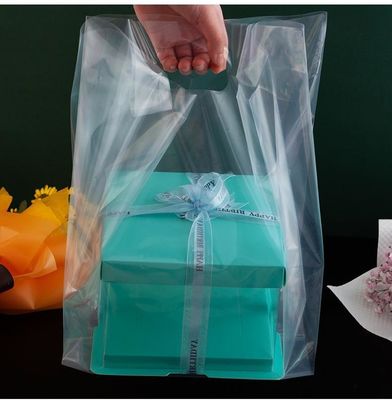 Kunststoffmaterial Struktur Maßnahme Akzeptierte Tote-Tasche für Salat Backverpackungen