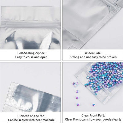 Individuell angepasste Stand-up-Folien-Polybag-Food-Package-Tasche mit Fenster für Lebensmittelverpackungen
