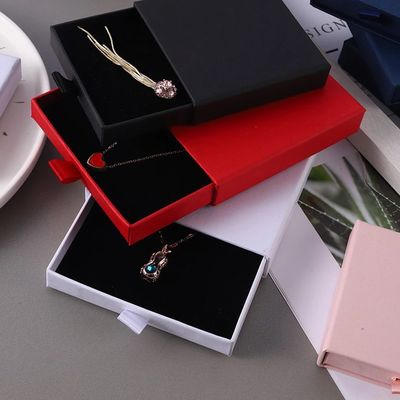 Populärer Schmuckkasten Logo Papier Geschenkverpackung Kasten für kundenspezifische Armband Verpackung