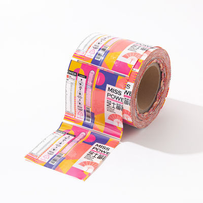 2023 Ankunft Kompostierbare Kunststoffverpackung Custom Logo Aufkleber mit Schrumpffilm