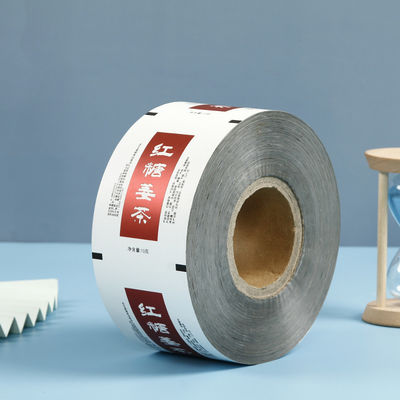 Der Kunde verlangt, dass die Verpackung mit der Papierfolie in PE-Laminat versehen wird.