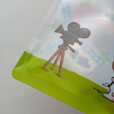 Lebensmittelmaterial Zip Lock Heat Seal Taschen Stehen Sie auf Transparente Tasche Kunststoffverpackung