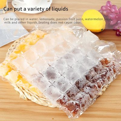 PE-Material Struktur Transparente Einweg-Eiswürfel Kunststoffverpackung