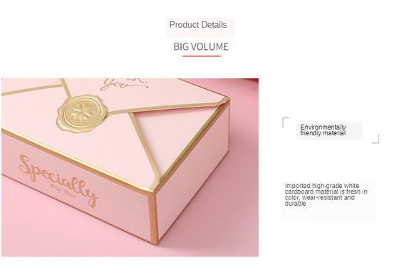 Nachgewählte Verpackung Geschenkbox für Hochzeitsschokoladendruck CMYK 4 Farbe Offestdruck
