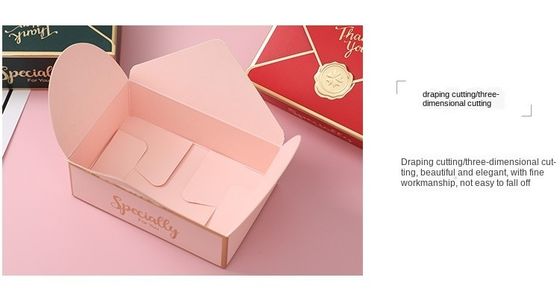 Nachgewählte Verpackung Geschenkbox für Hochzeitsschokoladendruck CMYK 4 Farbe Offestdruck