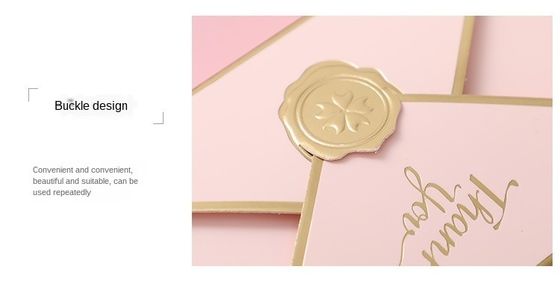 Nachgewählte Verpackung Geschenkbox für Hochzeitsschokoladendruck CMYK 4 Farbe Offestdruck