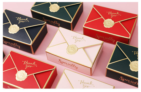 Nachgewählte Verpackung Geschenkbox für Hochzeitsschokoladendruck CMYK 4 Farbe Offestdruck