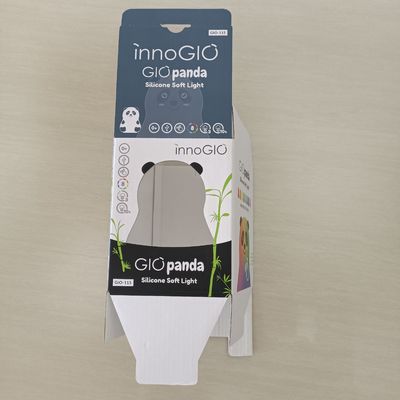 Gewässerte Walzpapierverpackungskiste mit Logo-Druck