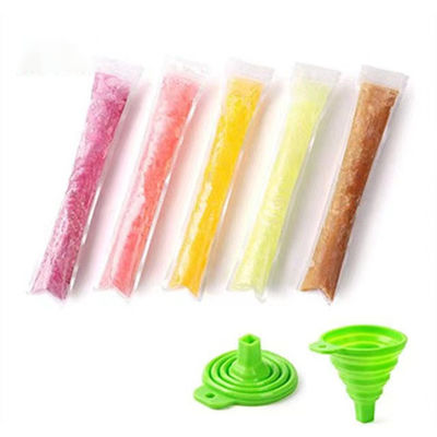 Gepasste Größe Eiscreme Plastikverpackungstüte für Eiscreme