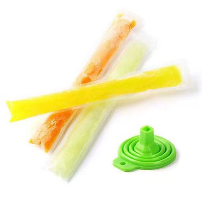 Gepasste Größe Eiscreme Plastikverpackungstüte für Eiscreme