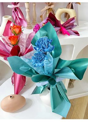 Kostenlose Probe Druck auf Maß Wasserdichtes Blütenverpackungspapier für Blumenbüschchen