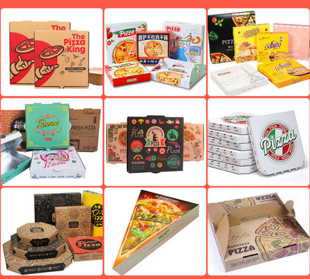 Zellstoff Stroh Zellstoff kundenspezifisches Fastfood-Paket für Hot Dogs, gebratenes Huhn und Pizza
