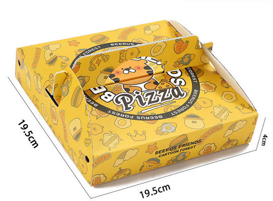 Zellstoff Stroh Zellstoff kundenspezifisches Fastfood-Paket für Hot Dogs, gebratenes Huhn und Pizza