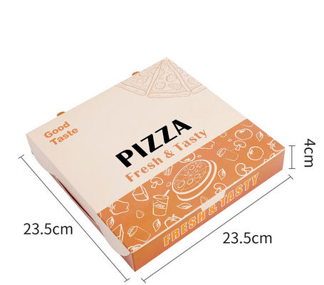 Zellstoff Stroh Zellstoff kundenspezifisches Fastfood-Paket für Hot Dogs, gebratenes Huhn und Pizza