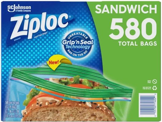 Kunststoff-PP-Gravure-Druck leicht zu öffnen Tabs Sandwich LDPE Gefrierschrank Ziplock-Taschen
